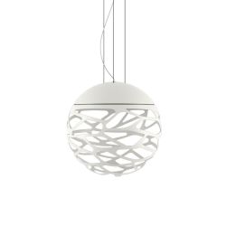 Studio Italia Design Kelly Medium Sphere 50 Sospensione Pendelleuchte-Weiß matt 