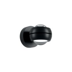 Lodes Nautilus Mini LED-Wandleuchte-Schwarz matt-mit LED (3000K)