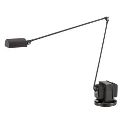 Lumina Daphine LED-Schreibtischleuchte - Schwarz, mit LED (3000K), mit Dimmer, mit Standfuß