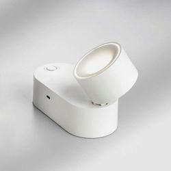 LupiaLicht Bloc LED-Akkuleuchte-Weiß