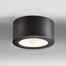 LupiaLicht Bowl S LED-Deckenleuchte-Schwarz-mit LED (2700K)