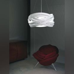 Marchetti Essentia S60 Sospensione LED-Pendelleuchte-Weiß