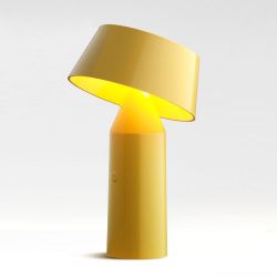 Marset Bicoca LED-Tischleuchte mit Akku Gelb