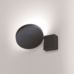 Minitallux Cidi AP1 LED-Wandleuchte-linkslastig - titan-mit LED (2700K)