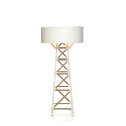 Moooi Construction Lamp M Stehleuchte Weiß matt