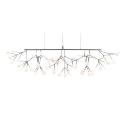 Moooi Heracleum III Linear LED-Pendelleuchte-Nickel-mit LED (2600K)