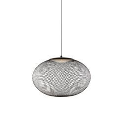 Moooi NR2 M LED-Pendelleuchte-Schwarz-mit LED (2700K)