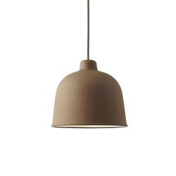 Muuto Grain LED-Pendelleuchte-mit LED (3000K)-Natur