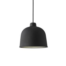 Muuto Grain LED-Pendelleuchte-mit LED (3000K)-Schwarz