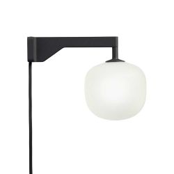 Muuto Rime LED-Wandleuchte-Schwarz