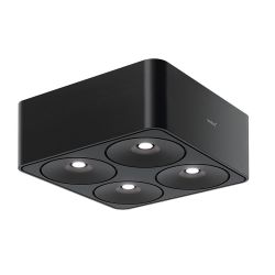 Nimbus Q Four Aufbau LED-Deckenstrahler-Schwarz matt-40° Abstrahlwinkel-mit LED (2700K) 01