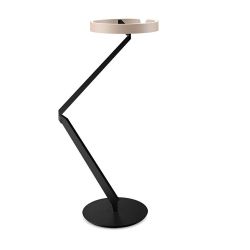 Occhio Gioia equilibrio LED-Tischleuchte-Körper/body Schwarz matt-Kopf/head Gold matt-mit LED (2700K - 4000K)