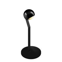 Occhio io 3d tavolo LED-Tischleuchte-Kopf/head Black Phantom-Körper/body Schwarz matt-Fuß/base Schwarz matt-mit LED (2700K)