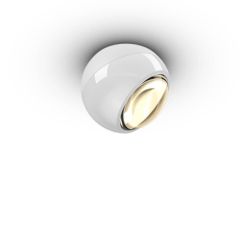 Occhio io giro VOLT LED-Deckenstrahler-Weiß glänzend-mit LED (2700K)