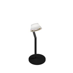 Occhio lei tavolo LED-Tischleuchte-Kopf/head Bronze-Körper/body Schwarz matt-Fuß/base Schwarz matt-mit LED (3000K)