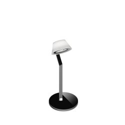 Occhio lei tavolo LED-Tischleuchte-Kopf/head Chrom-Körper/body Chrom-Fuß/base Chrom-mit LED (2700K)