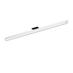 Occhio Mito linear alto 100 side LED-Deckenleuchte-Fuß/base Schwarz matt-Kopf/head Weiß matt-ohne Occhio air Modul-mit LED (2700K - 4000K)