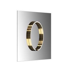 Occhio Mito sfera su 40 LED-Spiegelleuchte-Bronze-Wide für breit abstrahlendes Licht von 80°-mit Occhio air Modul-mit x-tra warm LED (2200K - 3500K) Sonderanfertigung