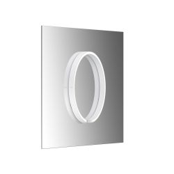 Occhio Mito sfera su 40 LED-Spiegelleuchte-Weiß matt-Wide für breit abstrahlendes Licht von 80°-mit Occhio air Modul-mit x-tra warm LED (2200K - 3500K) Sonderanfertigung