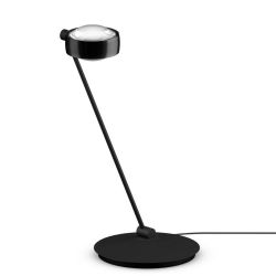 Occhio Sento tavolo 60 LED-Tischleuchte-Kopf/head Black Phantom-Körper/body Schwarz matt-Fuß/base Schwarz matt-Kopfeinsatz Sento D Linse/Linse-mit Occhio air Modul-mit LED (2700K)