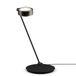 Occhio Sento tavolo 60 LED-Tischleuchte-Kopf/head Phantom-Körper/body Schwarz matt-Fuß/base Schwarz matt-Kopfeinsatz Sento D Linse/Linse-mit Occhio air Modul-mit LED (2700K)