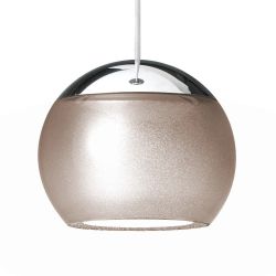 Oligo Balino LED-Pendelleuchte-Chrom/Grau