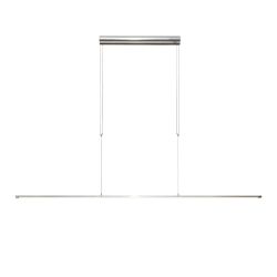 Oligo Lisgo Sky Straight Max LED-Pendelleuchte-Chrom-mit LED (2700K)