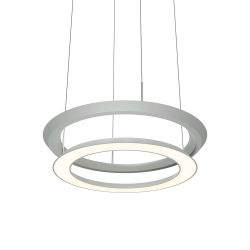 Oligo Yano LED-Pendelleuchte-Silber-mit Tunable White (2200K - 5000K)