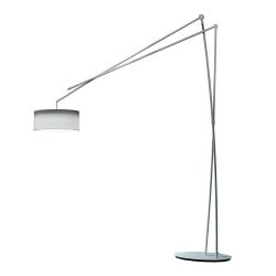 Prandina Effimera F5 LED-Stehleuchte-Weiß matt-Weiß-mit LED (3000K)