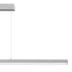 Ribag SpinaLED 150 LED-Pendelleuchte-Linearlinse klar/matt-mit LED (3000K)