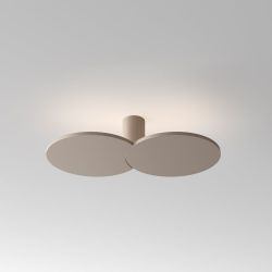 Rotaliana Collide H1 LED Wand- und Deckenleuchte-Bronze-mit LED (2700K)