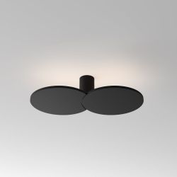 Rotaliana Collide H1 LED Wand- und Deckenleuchte-Schwarz matt-mit LED (3000K)