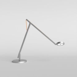 Rotaliana String T1 LED-Tischleuchte-Silber-Orange-mit LED (2700K)