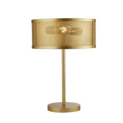 Searchlight Fishnet 2822 Tischleuchte-Gold matt