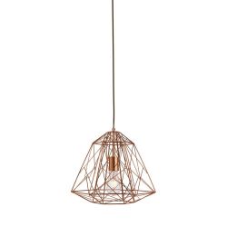 Searchlight Geometric Cage 7271 Pendelleuchte-Kupfer