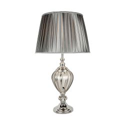 Searchlight Greyson 3721 Tischleuchte-Glas klar-Grau