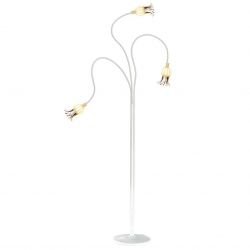 Serien Lighting Poppy Stehleuchte/Floor 3 Arm beige - Schirm Keramik