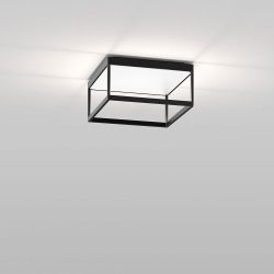 Serien Lighting Reflex² Ceiling M 150 LED-Deckenleuchte-Schwarz-Pyramidenstruktur Weiß-mit LED (2700K) 01
