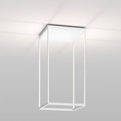 Serien Lighting Reflex² Ceiling M 600 LED-Deckenleuchte-Weiß-Pyramidenstruktur Weiß-mit LED (3000K) 01