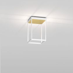 Serien Lighting Reflex² Ceiling S 300 LED-Deckenleuchte-Weiß-Pyramidenstruktur Gold-mit dim2warm (2200K - 3000K) 01