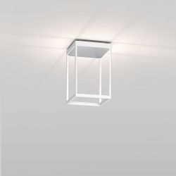 Serien Lighting Reflex² Ceiling S 300 LED-Deckenleuchte-Weiß-Pyramidenstruktur Silber-mit LED (3000K)