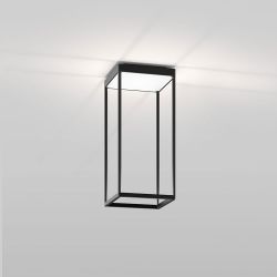 Serien Lighting Reflex² Ceiling S 450 LED-Deckenleuchte-Schwarz-Pyramidenstruktur Weiß-mit dim2warm (2200K - 3000K) 01