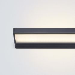 Serien Lighting SML² 1200 LED Wall-Schwarz - satinée/satinée; mit LED (2700K)