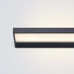 Serien Lighting SML² 1200 LED Wall-Schwarz - satinée/satinée; mit LED (3000K)