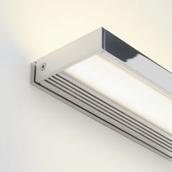 Serien Lighting SML² 600 LED Wall-Alu poliert - satinée/satinée; mit LED (3000K)