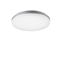Sigor Circel 27 LED-Deckenleuchte-Weiß/Silber-29 W-mit LED (4000K)