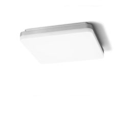 Sigor Square 26 LED-Deckenleuchte-Weiß/Silber-29 W-mit LED (3000K)