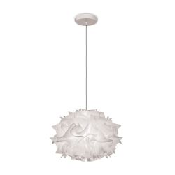 Slamp Veli Mini Single Pendelleuchte Couture Kabel Transparent