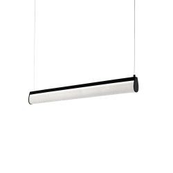 Slamp Modula Suspension LED-Pendelleuchte-Schwarz-Diffusor Kristall