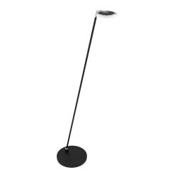 Steinhauer Turound LED-Leseleuchte-Schwarz-Klarglas-mit LED (2700K)